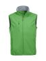 Basic Softshell Vest apple green