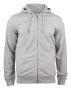 Premium OC Hoody Full Zip gråmelerad