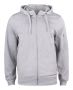 Basic Active Hoody Full Zip gråmelerad
