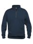 Basic Half Zip Mörk marin