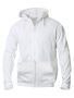 Basic Hoody Full Zip vit