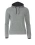 Classic Hoody Women gråmelerad