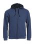 Classic Hoody Full Zip Blåmelerad