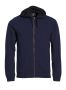 Classic Hoody Full Zip Mörk marin