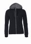 Classic Hoody Full Zip Women Svart