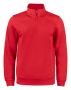 Basic Active Half Zip Junior Röd
