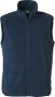 Basic Polar Fleece Vest Mörk marin