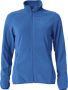 Basic Micro Fleece Jacket Women Royalblå