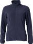 Basic Micro Fleece Jacket Women Mörk marin