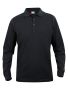 Basic Polo L/S Junior Svart