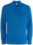 Basic Polo Pocket L/S Royalblå