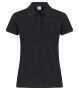 Heavy Premium Polo Women Svart