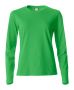 Basic-T L/S Women apple green