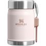 Stanley Legendary 400 ml matburk med spork Rosa