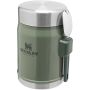 Stanley Legendary 400 ml matburk med spork Grön