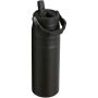Stanley IceFlow™ 2.0 700 ml vattenflaska med flip-sugrör Svart