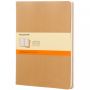 Moleskine Cahier Journal XL – linjerad Brun