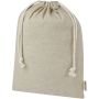 Pheebs presentpåse av 150 g/m² GRS-återvunnen bomull, stor, 4 l Beige