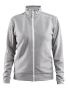 Leisure Jacket W Grey Melange/White/Grey Melange