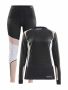 Baselayer Set W DK GREY MELANGE-TOUCH