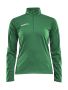 Progress Halfzip Ls Tee W Team Green