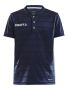 Pro Control Button Jersey Jr Navy/White