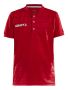 Pro Control Button Jersey Jr Bright Red/White
