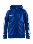 Pro Control Hood Jacket Jr Club Cobolt/White