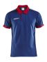 Pro Control Poloshirt M Navy/Bright Red