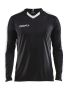 Progress Jersey Contrast LS M Black/White