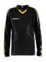 Progress Jersey Contrast LS JR Black/Sweden Yellow