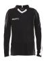 Progress Jersey Contrast LS JR Black/White
