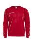 Progress R-Neck Sweater M Bright Red/White