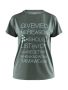 Eaze SS Logo Mesh Tee W GRAVITY