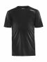 Rush SS Tee Jr Black