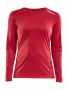 Rush LS Tee W Red