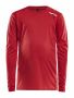 Rush LS Tee Jr Red