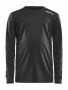 Rush LS Tee Jr Black