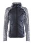 Polar lt pd midlayer W DK GREY MELANGE-BLACK