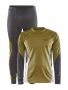 CORE Dry Baselayer Set M Algae-Granite