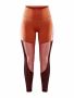 ADV Charge Shiny Tights W Terracot-Truffle