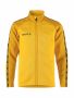 Squad 2.0 Full Zip Jr Sweden Yellow-Golden
