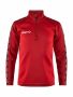Squad 2.0 Half Zip Jr Bright Red-Express