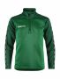 Squad 2.0 Half Zip Jr Team Green-Ivy
