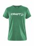 Community Logo SS Tee W Team Green-Melange