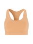 Collective Padded Sports Bra W Apricot