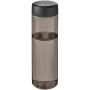 H2O Active® Eco Vibe 850 ml vattenflaska med skruvlock  Grå