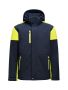 Prime Padded Softshell Navy/Neon Yellow