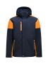 Prime Padded Softshell Navy/Neon Orange