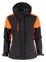 Prime Padded Softshell Lady Svart/Orange